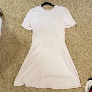 Top shop bodycon dress white
